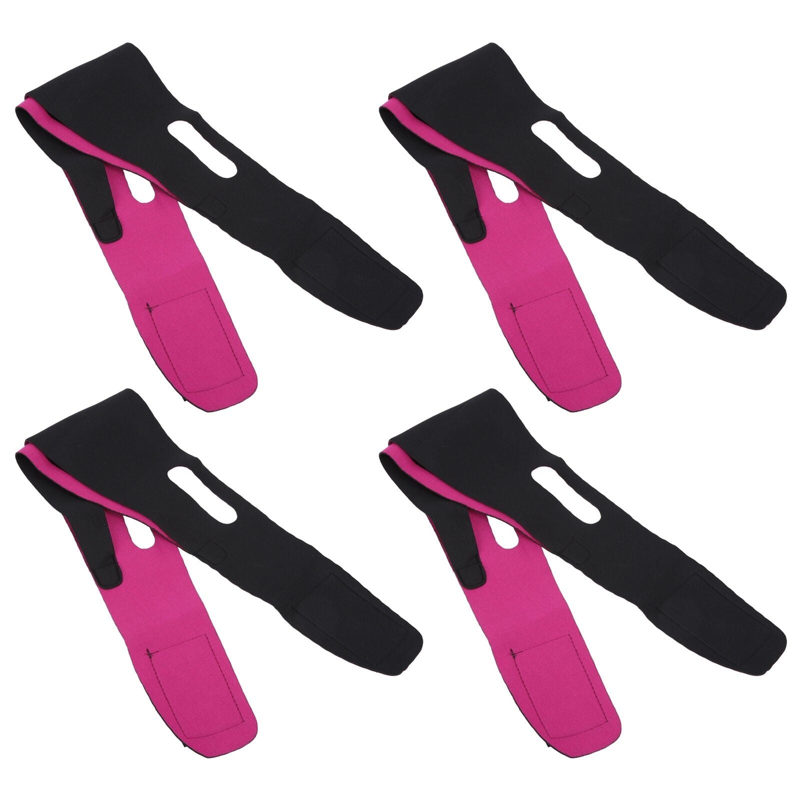 new 4pcs Lifting Strap Remove Double Chin Prevent Sagging V Firming Strap HGF koeek - KOEEK