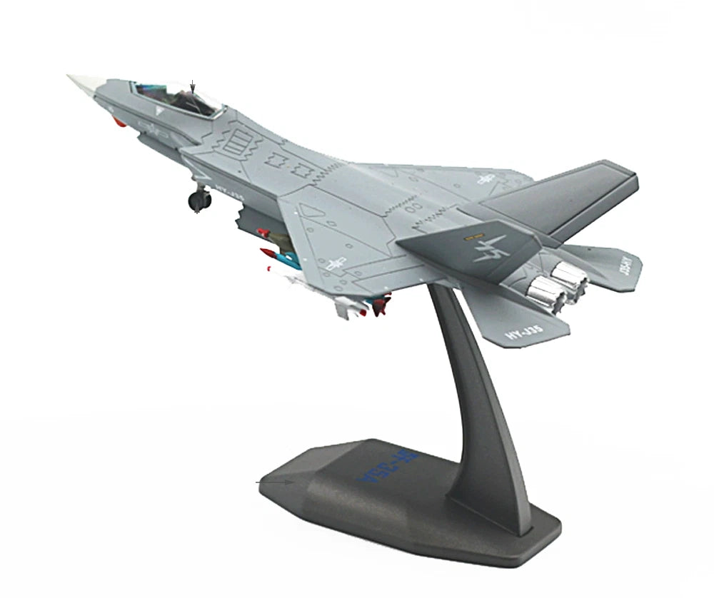 1/100 PLA J-35A  Fighter Alloy Diecast Finished Model 07FC0E-D4 - KOEEK