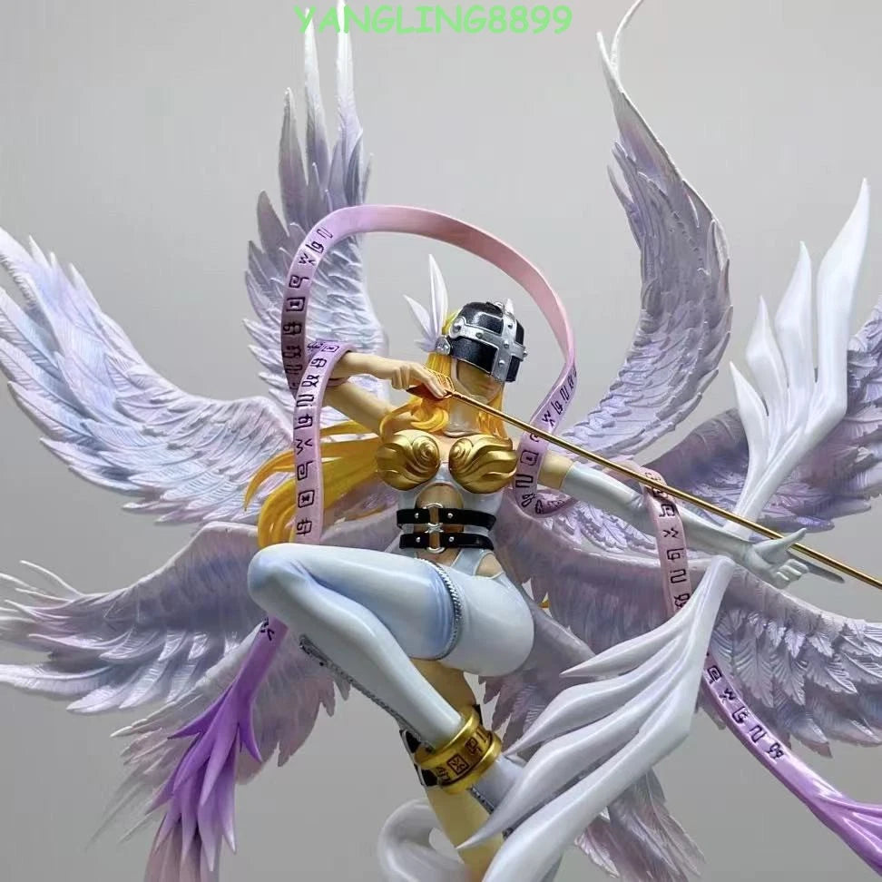 Digimon Adventure Angewomon Yagami Hikari Statue Model PVC Figure 33CM Decoratio 07FC0E-D4 - KOEEK