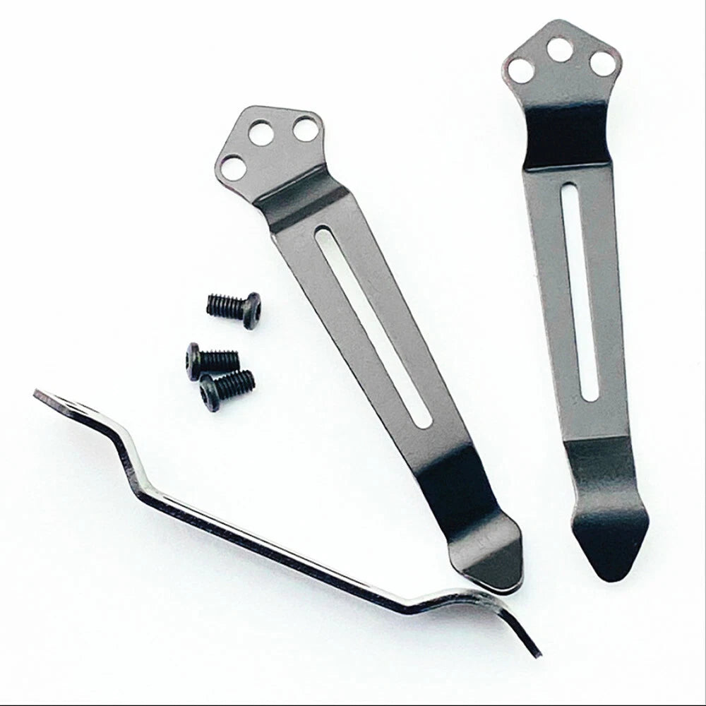 Deep Carry Pocket Clip Knife Accessories Attachments + Screws for Benchmade 535 07FC0E-D4 - KOEEK