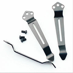 Deep Carry Pocket Clip Knife Accessories Attachments + Screws for Benchmade 535 07FC0E-D4 - KOEEK