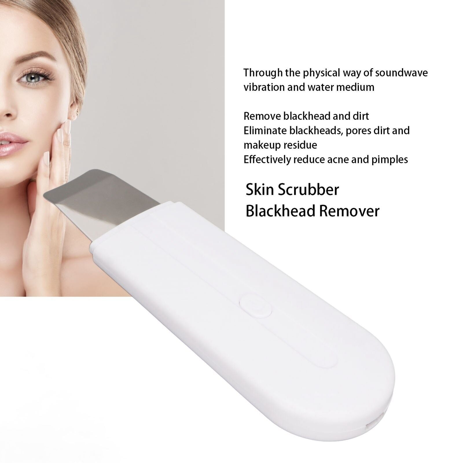 new Skin Scrubber Machine Blackhead Removal Vibration Facial Pore Cleansing Spat koeek - KOEEK