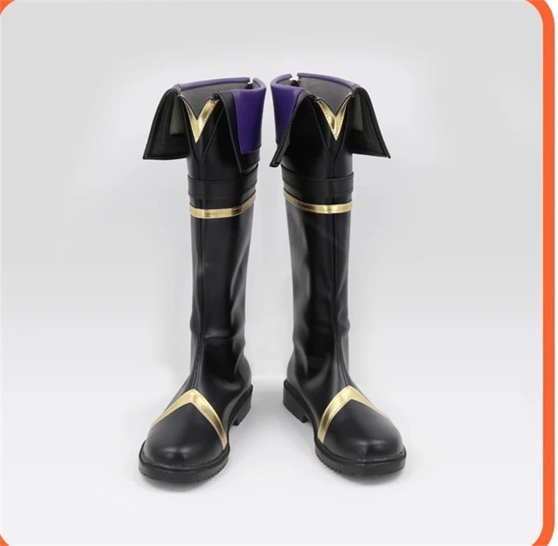 The Eminence in Shadow Cid Kagenou Shoes UNISEX Black Boots Cosplay Custom Made 07FC0E-D4 - KOEEK