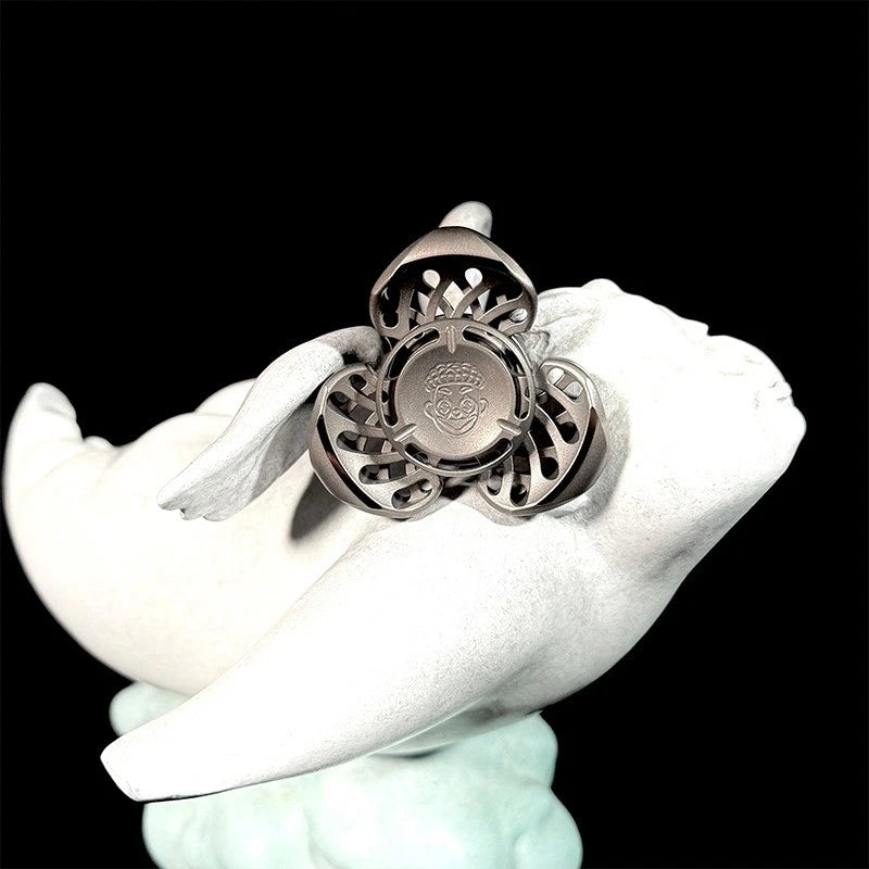 Titanium Alloy Fidget Spinner EDC Fidget Toy Anxiety Stress Relief Spinning Toy 07FC0E-D4 - KOEEK
