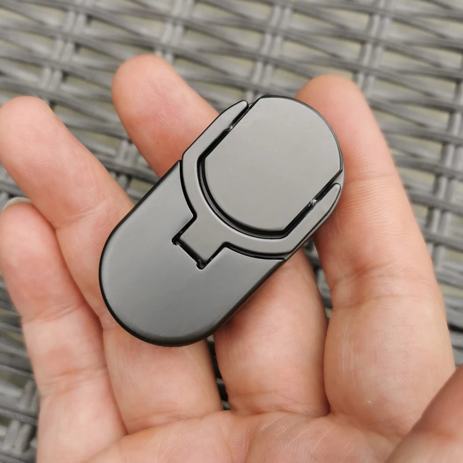 Target Push Fidget Slider Toy Adult Metal Finger Push Spin EDC Haptic Slider 07FC0E-D4 - KOEEK