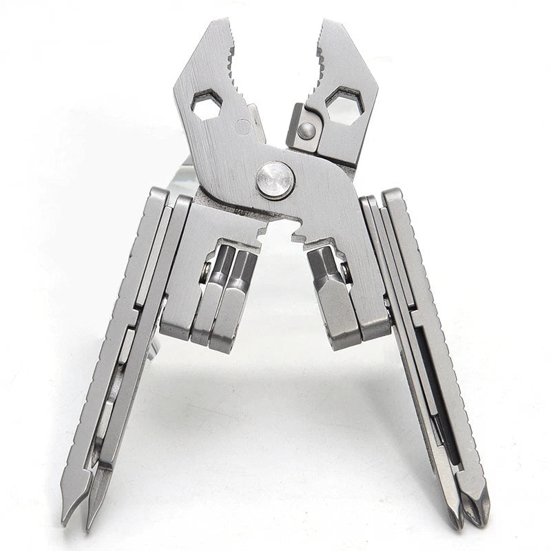 25-in-1 Multi Tool Pliers Set Folding Portable Camping Gear Mini Pliers 07FC0E-D4 - KOEEK