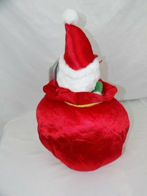 Wondershop Animated Santa Musical, Light up, Dancing Santa in the Toy Bag WONDERSHOP - KOEEK