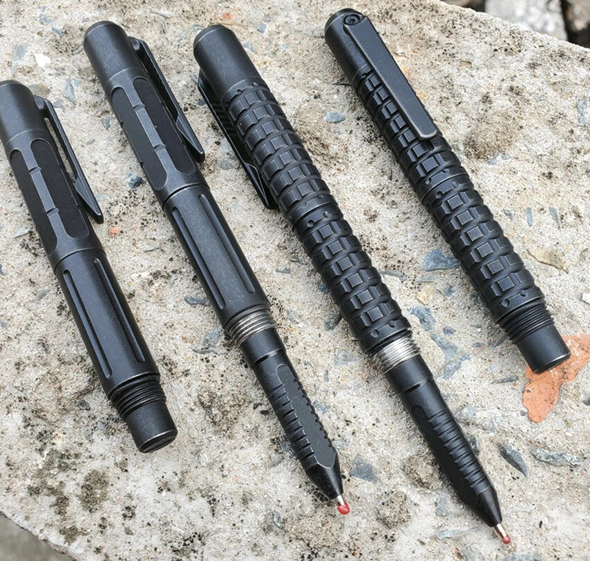 TC4 Titanium Alloy Multi Tools Tactical Signature Office Stationery EDC Pen Gift 07FC0E-D4 - KOEEK