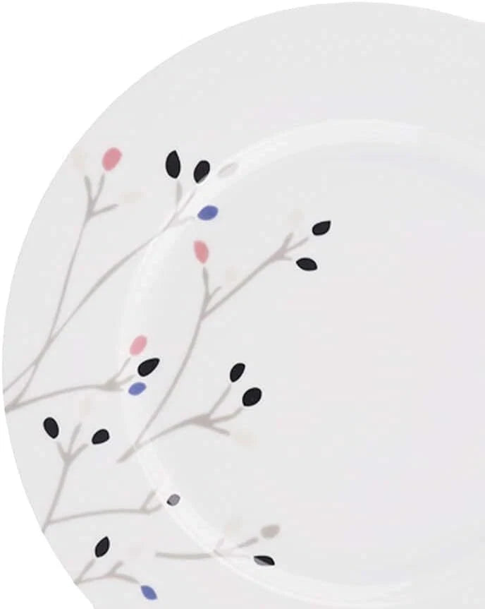 18 Piece Kitchen Utensil Set, Plates, Dishes, Bowls, 6 Servings, Twig Color 07FC0E-D4 - KOEEK
