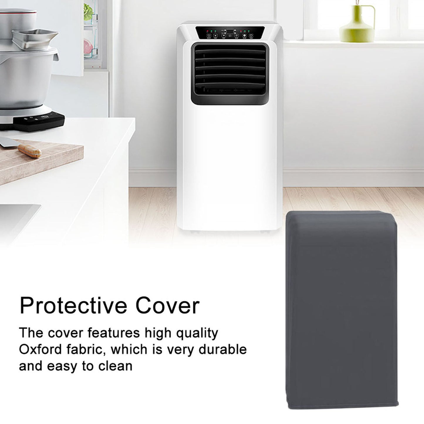 new Portable AC Cover for Inside Indoor Air Conditioner Cover AC Dust-proof Cover koeek - KOEEK