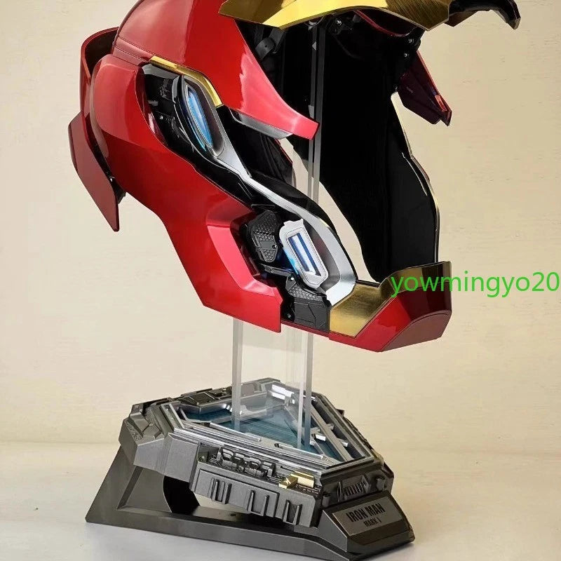 IN US!!! (Only Base)1/1 Iron Man MK50 Helmet Base Stand LED Reactor Bracket Gift 07FC0E-D4 - KOEEK
