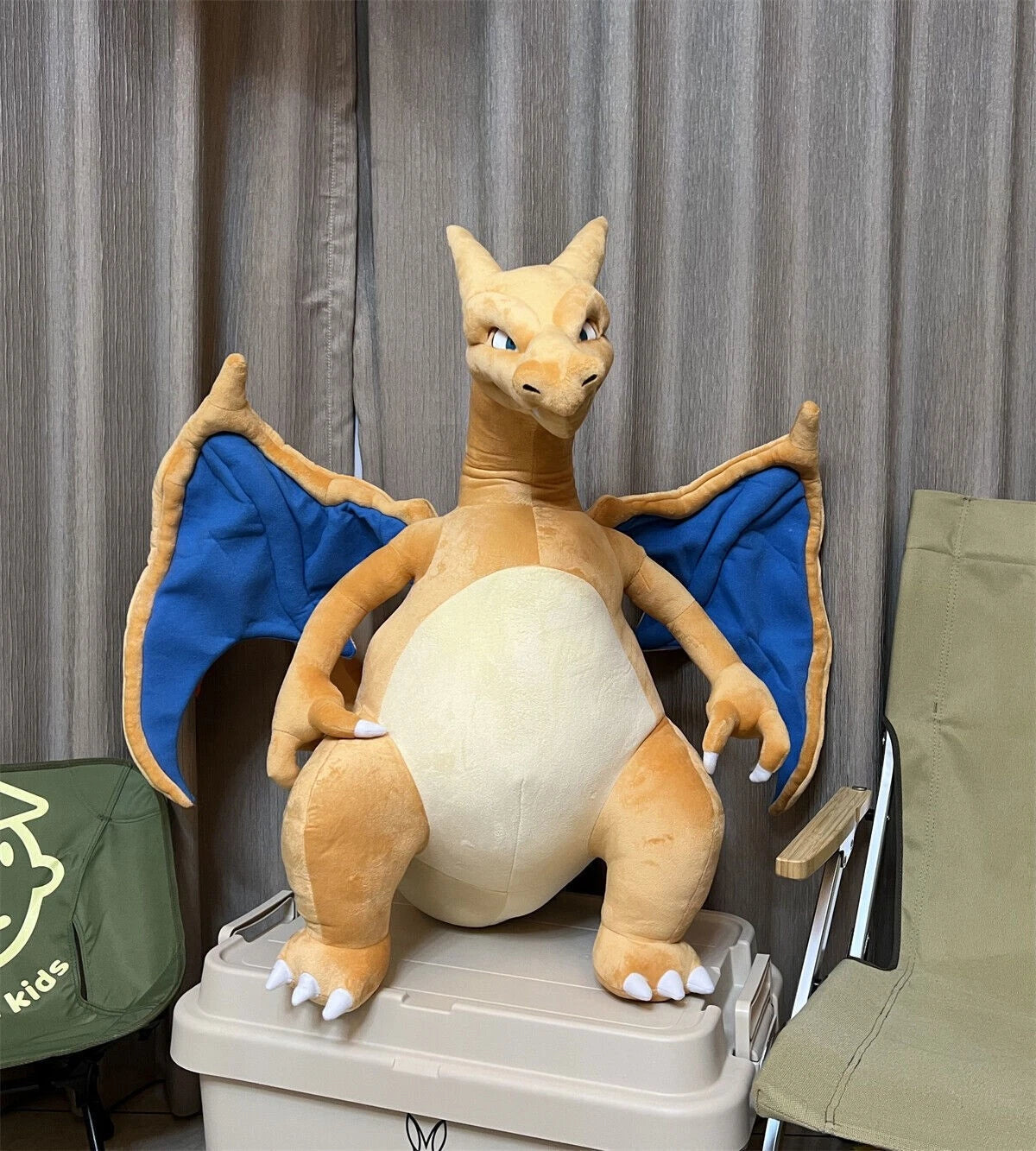 31" Charizard Plush Doll Anime Cartoon Giant Stuffed Toy Pillow Collection Gift 07FC0E-D4 - KOEEK