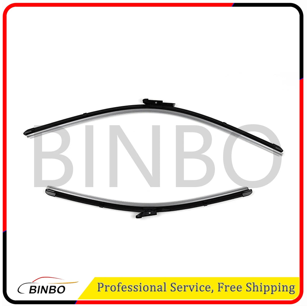 For Audi BMW Mercedes Pair Set Front Left & Right Windshield Wiper Blades 07FC0E-D4 - KOEEK
