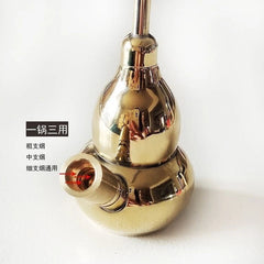 Hookah Pot Dry Smoke Hookah Bag Dual-purpose Hookah Pot Portable 07FC0E-D4 - KOEEK