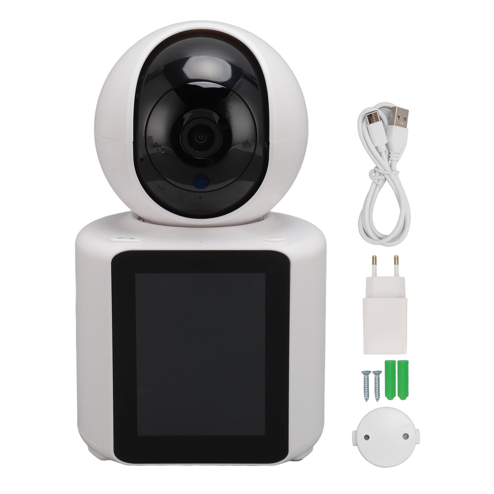 new Video Calling Camera 2.8in Screen HD 1080P 2.4G WiFi Motion Detection 360°Rotati koeek - KOEEK