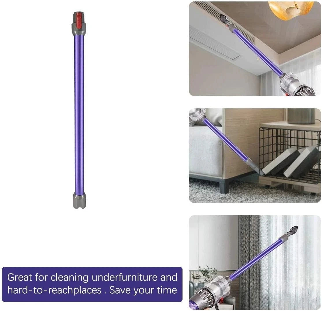 Replacement vacuum pole for cordless stick vacuum cleaner,quick release (purple) 07FC0E-D4 - KOEEK
