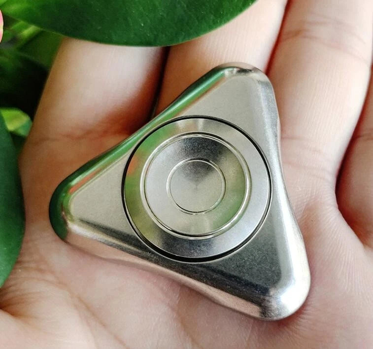 Titanium Alloy Fidget Hand Spinner Finger Gyro Toys EDC Focus Stress Reliever 07FC0E-D4 - KOEEK