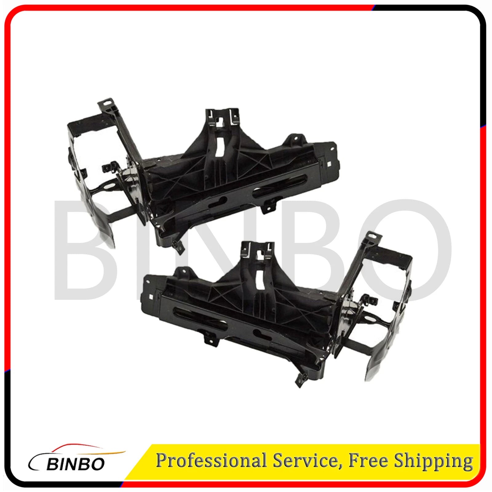 2 pcs For BMW 550i GT xDrive 2010-2017 Radiator Support Bracket Left & Right 07FC0E-D4 - KOEEK