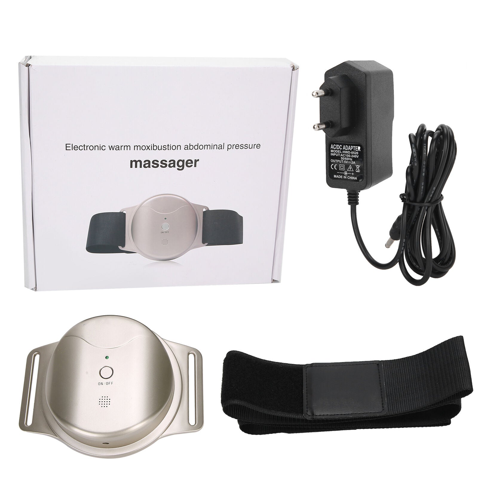 new Abdominal Massager Electric Therapy Constant Temperature Massager (EU Plug ) HGF koeek - KOEEK