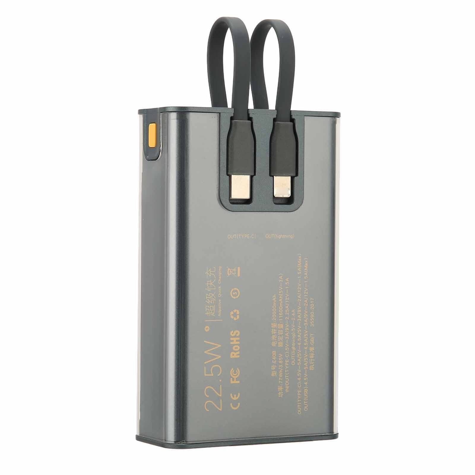 new Power Bank Portable Charger Compact External Battery Pack With LED Display Dual koeek - KOEEK