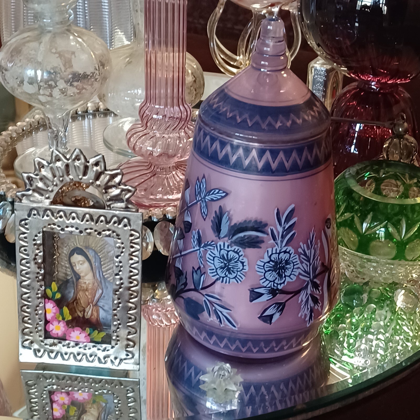 ANTHROPOLOGIE ANA ROSE & OUD GLASS CANDLE  LARGE 21.65 OZ ~ 68 HOUR BURN TIME ANTHROPOLOGIE - KOEEK