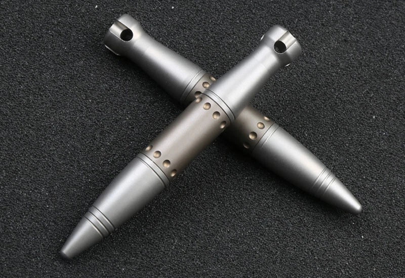 Mini Pocket Titanium Ball Pen Signature Tactical Writing Outdoor Record Pen 07FC0E-D4 - KOEEK
