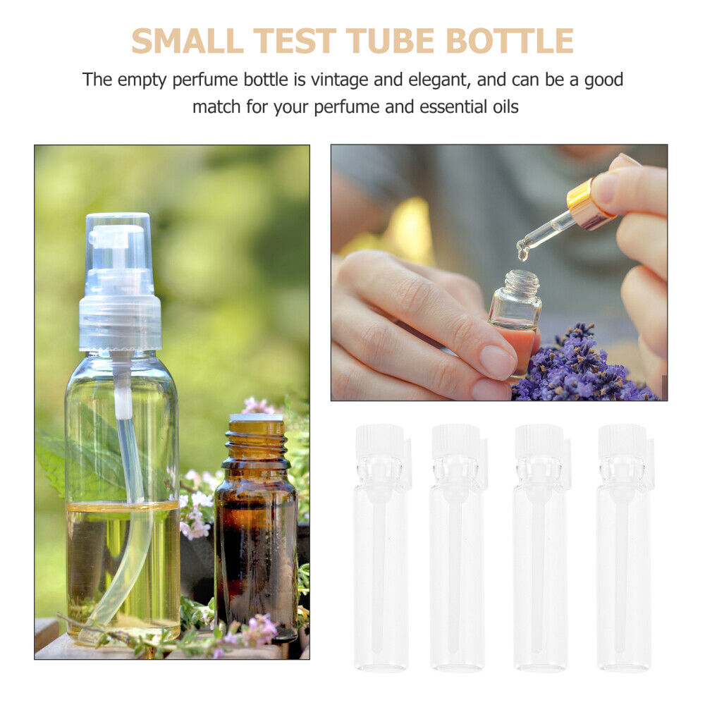 new  50 Pcs Fragrance Bottles Empty Perfume Sample Distribution Samples Travel koeek - KOEEK