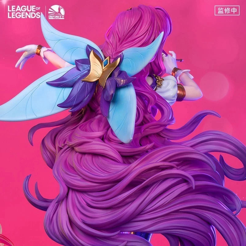 Official League of Legends Seraphine 1/4 LED Light GK Figure Resin Statue Model 07FC0E-D4 - KOEEK