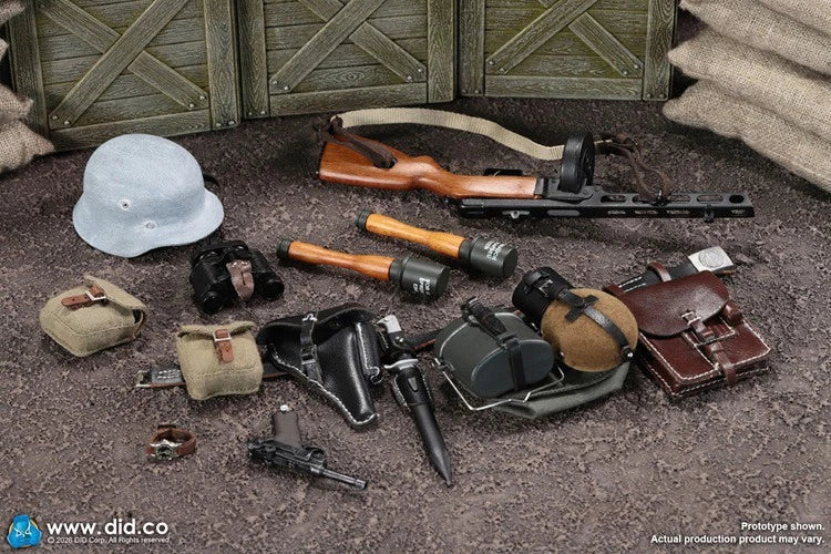 DID D80188 1/6 German Sergeant Steiner of the Wehrmacht Action Figure Toy Gift DID - KOEEK