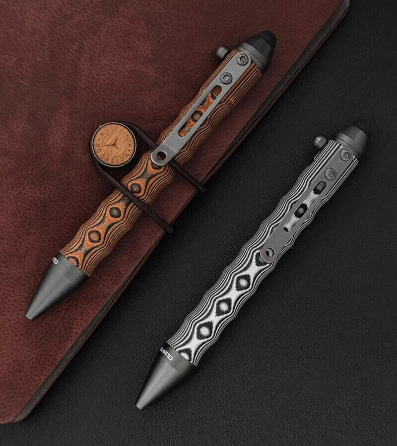 G10 Aluminum Alloy Ballpoint Pen with Stylus Tip Touch Screen EDC Writing Pen 07FC0E-D4 - KOEEK