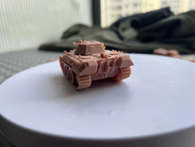 3D Printed 1/72/87/144 German VK1602 Leopard Reconnaissance Tank Model Kit 07FC0E-D4 - KOEEK