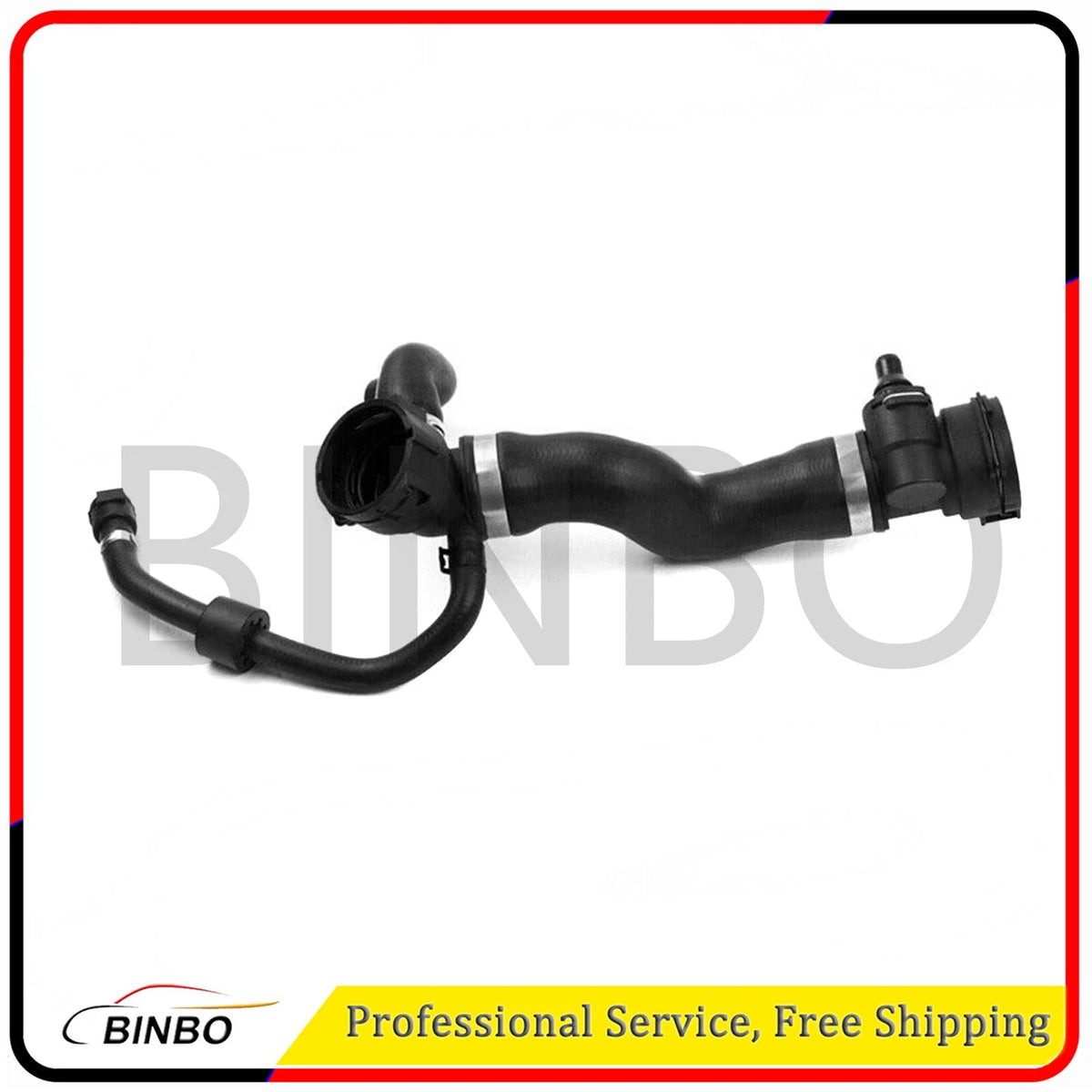 Upper Water Pipe Rubber Coolant Hose For BMW 7 Series F01 F02 17127580955 07FC0E-D4 - KOEEK