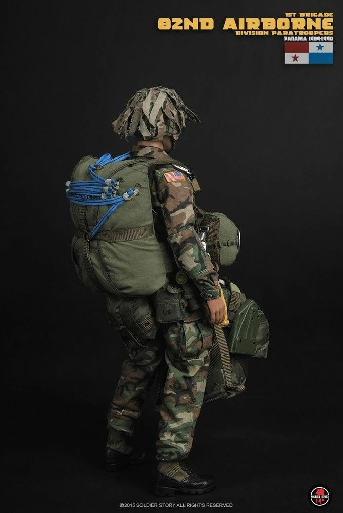 US Army Paratrooper Action Figure - 1/6 Scale, Ready for Display 07FC0E-D4 - KOEEK
