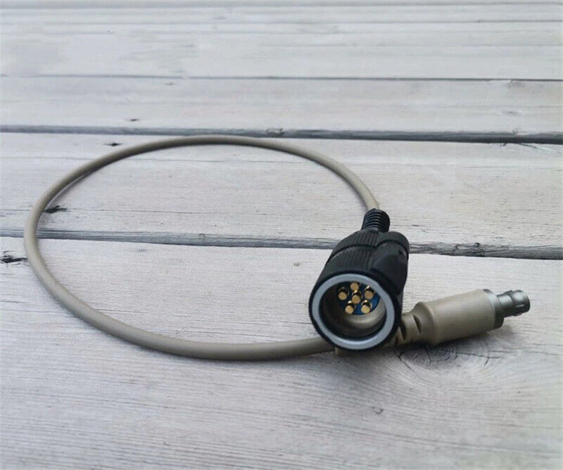30/50CM TAC INVISIO V60 PTT Adapter Cable Compatible With 6PIN Connector Adapter 07FC0E-D4 - KOEEK