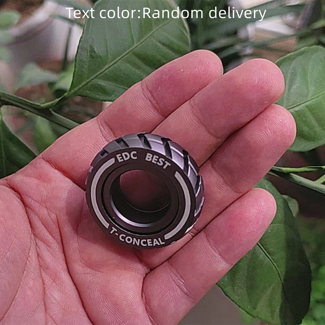 Fidget Spinner Mechanic Ring Metal EDC Slider Stress Relief Adults Toys 07FC0E-D4 - KOEEK