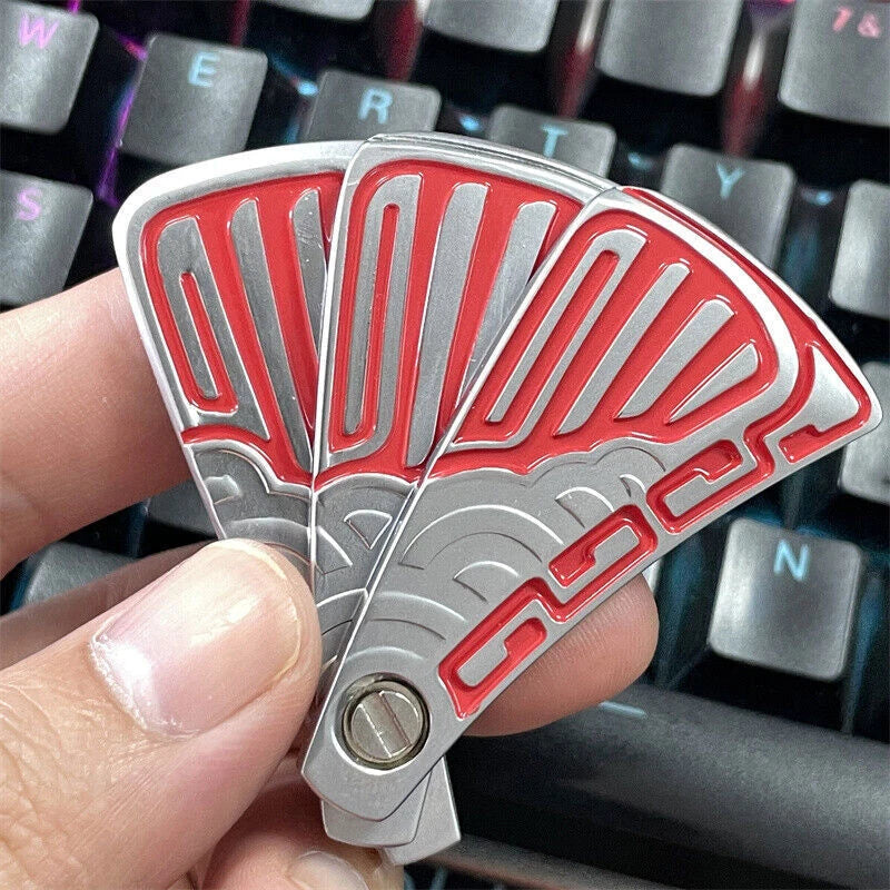 Folding Fan Haptic Slider Fidget Slider Fidget Toys ADHD Tool EDC Fidget Spinner 07FC0E-D4 - KOEEK