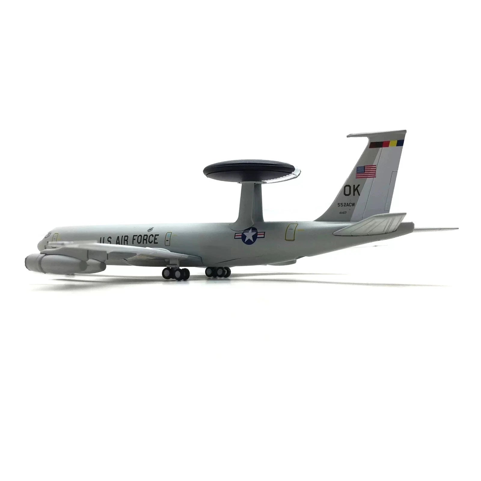 1:200 Alloy Diecast Military Model Boeing E-3 Sentry AWACS Aircraft Collection 07FC0E-D4 - KOEEK