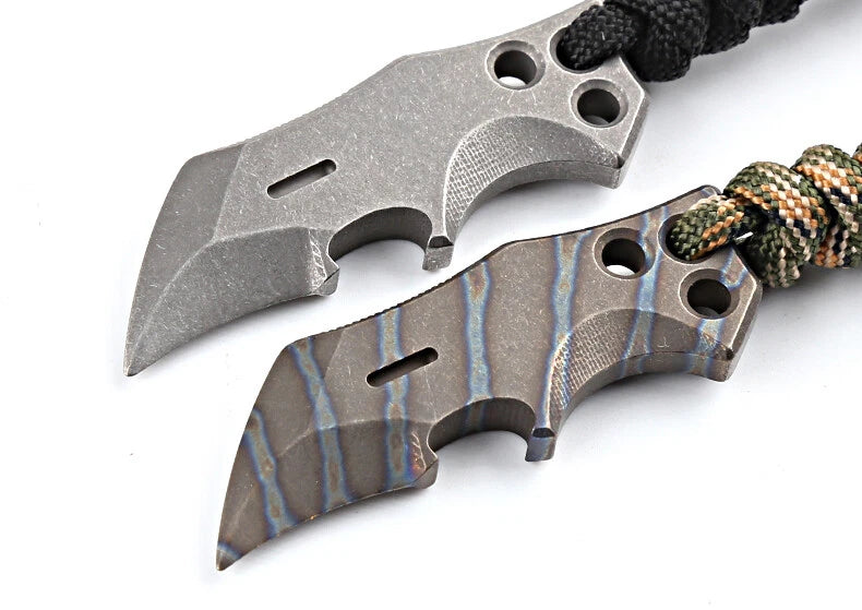 Solid Titanium Alloy Outdoor Multi Tool Pry Bar Crowbar Opener Unboxing EDC 07FC0E-D4 - KOEEK