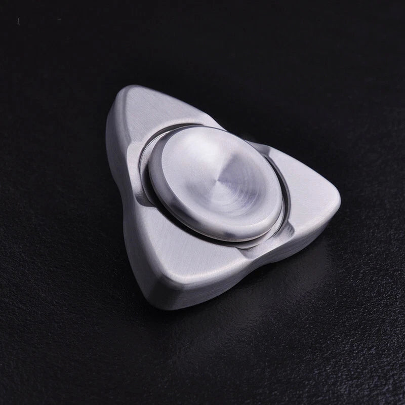 Haptic Toy Fidget Finger Spinner Pocket EDC Stainless Steel Spinning Top CNC Toy 07FC0E-D4 - KOEEK
