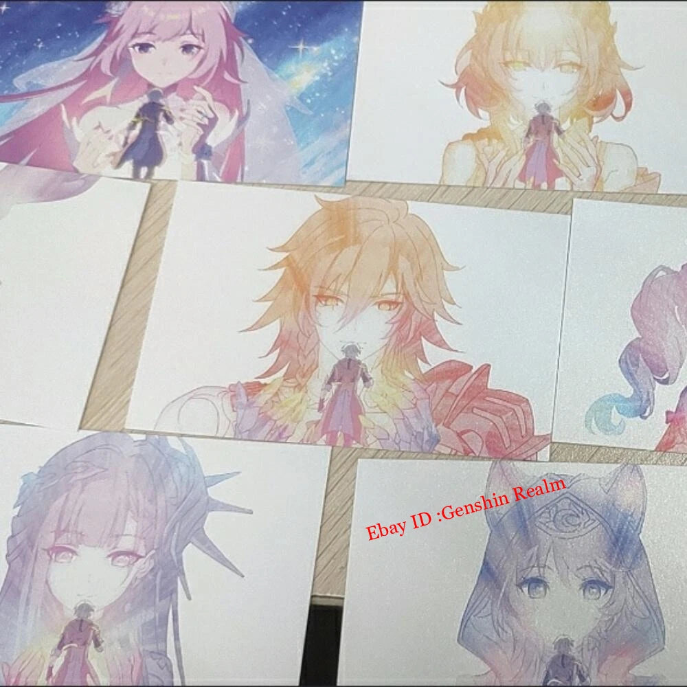 12Pcs/Set Anime Honkai: Star Rail Limited Edition Card Decor Collection Gift 07FC0E-D4 - KOEEK