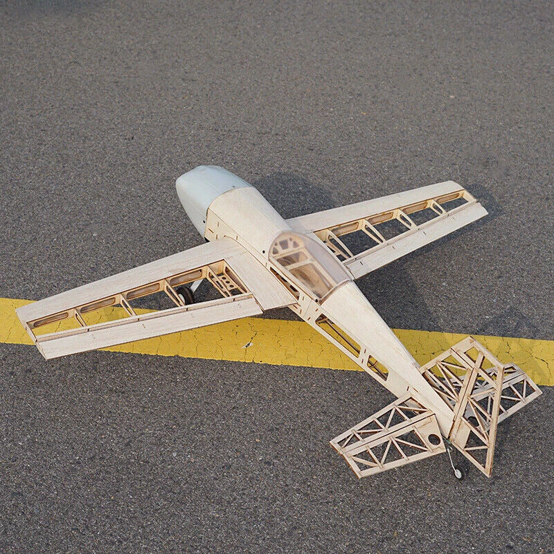 DIY Balsa Wood EXTRA330 Stunt Plane Airplane Kit Wingspan 104cm 3D Model Toy 07FC0E-D4 - KOEEK