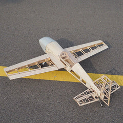 DIY Balsa Wood EXTRA330 Stunt Plane Airplane Kit Wingspan 104cm 3D Model Toy 07FC0E-D4 - KOEEK