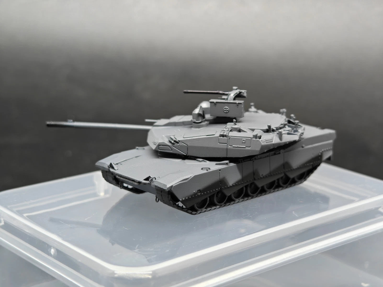USA Abrams x Tank 1/144 Scale Static Model Painted Finished Non-Movable 07FC0E-D4 - KOEEK