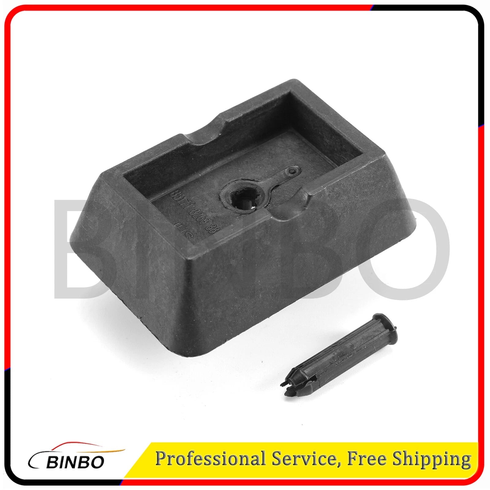 4PCS Under Car Jack Support Lift Pad for BMW E39 E46 323Ci 323i Z4 51718268885 07FC0E-D4 - KOEEK