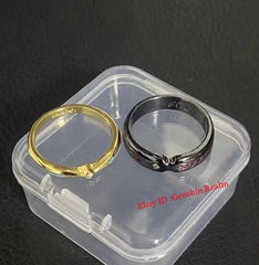 Anime Fate/stay night Altria Cosplay Pledge Finger Ring Couples Pair Rings 07FC0E-D4 - KOEEK