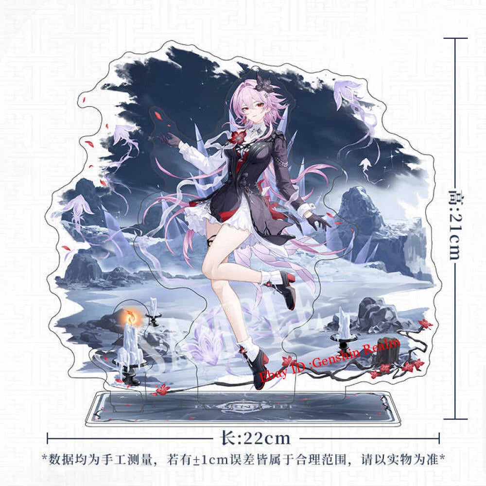 Anime Honkai: Star Rail Evernight Deluxe Acrylic Desktop Stand Figure Collection 07FC0E-D4 - KOEEK