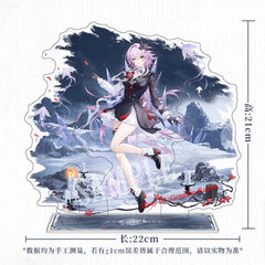 Anime Honkai: Star Rail Evernight Deluxe Acrylic Desktop Stand Figure Collection 07FC0E-D4 - KOEEK