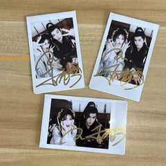 永夜星河Yong Ye Xing He 丁禹兮Ding Yuxi 虞书欣Yu Shuxin Hand Signed Photo Autograph Photos 07FC0E-D4 - KOEEK