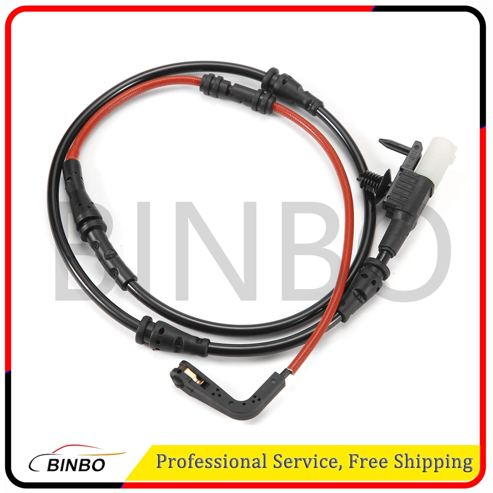 2x Front & Rear Disc Brake Pad Wear Sensor for Land Rover Range Rover 2014-2016 07FC0E-D4 - KOEEK
