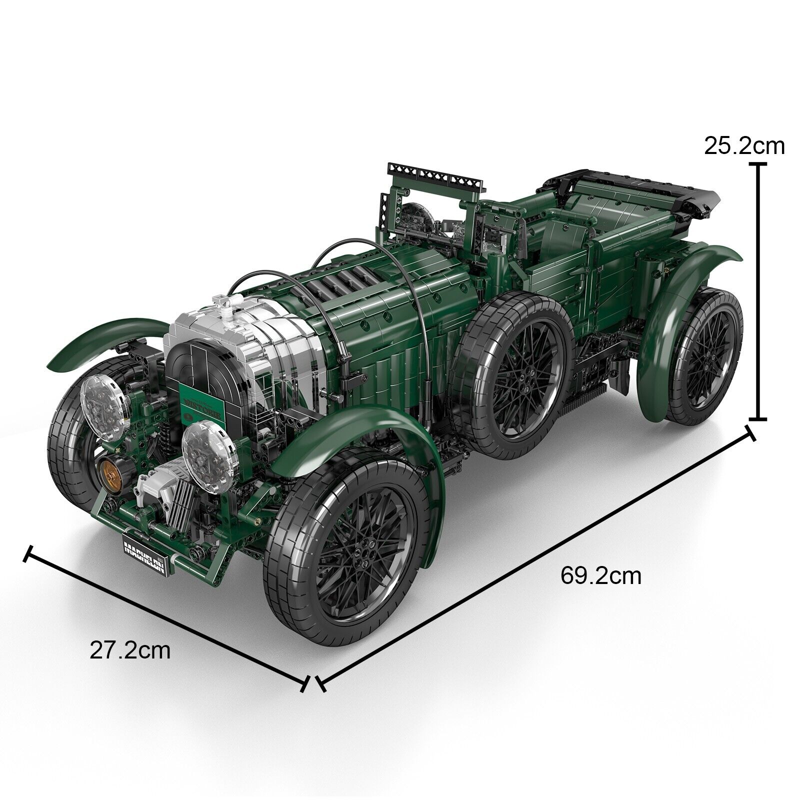 new Mould King 13191 Classic Car Vintage Vehicles Remote Control Building Block Toy MOULD KING - KOEEK